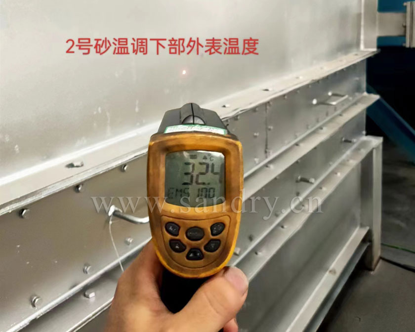 隐没模冷却后